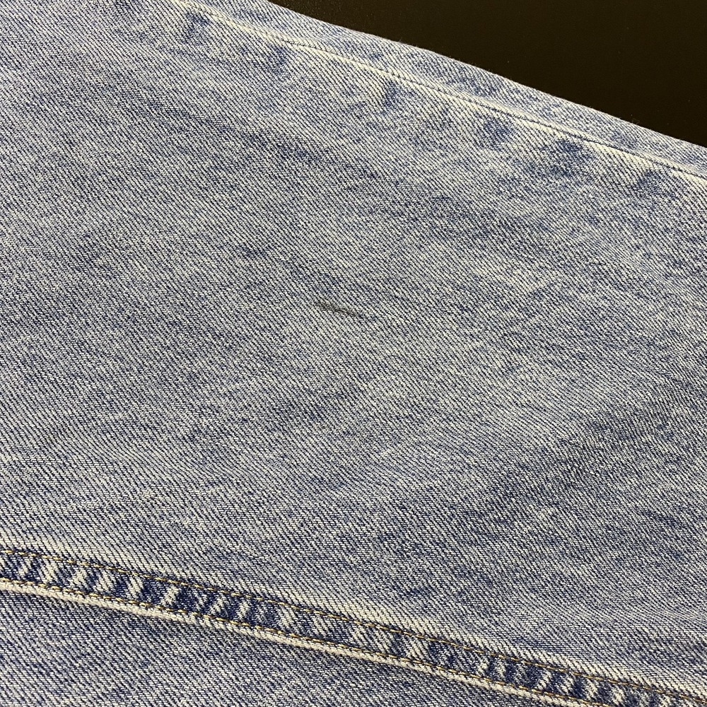 Everlane 90s Cheeky Jeans Womens 27 Blue High Rise Straight Denim Button Fly - Picture 12 of 14